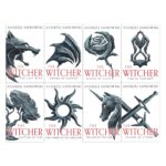 The Witcher Books Collection Set: The Last Wish, Sword of Destiny, Blood of Elves, Time of Contempt, Baptism of Fire, The Tower of The Swallow, The Lady of the Lake, Season of Storms